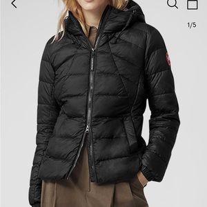 Canada Goose “Abbott” Zip-up Puffer Hoodie Jacket